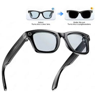 2025 New Smart Glasses With Red Coated Lenses W610 800W HD Camera 32GB Photo Video Shooting AI Translation Recognition Glasses