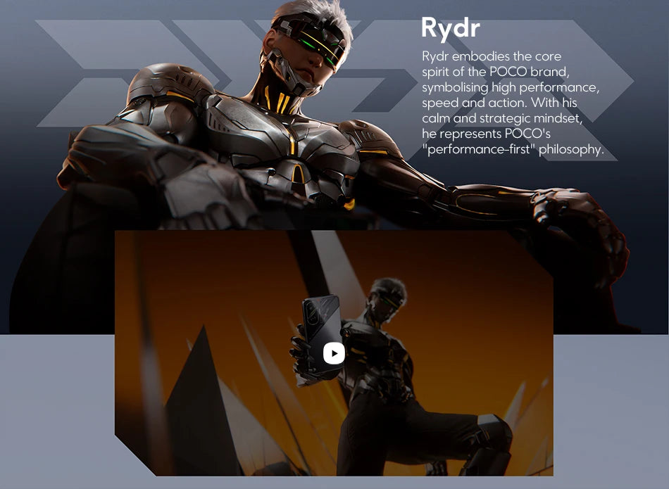 POCO F7 5G Global Version Smartphone Snapdragon® 8s Gen 4 6500mAh Battery 6.83" 1.5K AMOLED 50MP Camera OIS NFC 90W HypeCharge