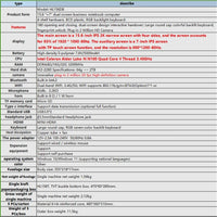 New Arrivals 12th Generation Intel N100 Dual Screen Laptop Gaming Laptop 15.6inch 2K LCD+7inch IPS Touch Screen PC Portable