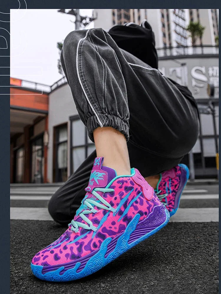 2025 New Basketball Shoes Men Breathable Comfortable Sneakers Training Sports Basketball Sneakers Women Shoes Free Shipping