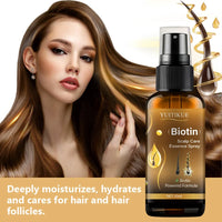Hair Oil - Contains ginger root oil and collagen, gently cares for the scalp, leaving the hair soft and shiny, with a fresh and