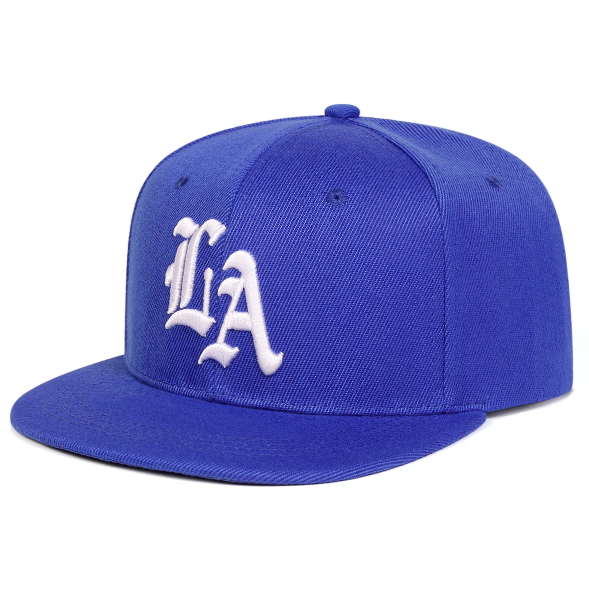 Unisex Gothic LA Embroidery Hip-hop Hats Spring and Autumn Outdoor Adjustable Casual Baseball Caps Sunscreen Hat Sports Cap