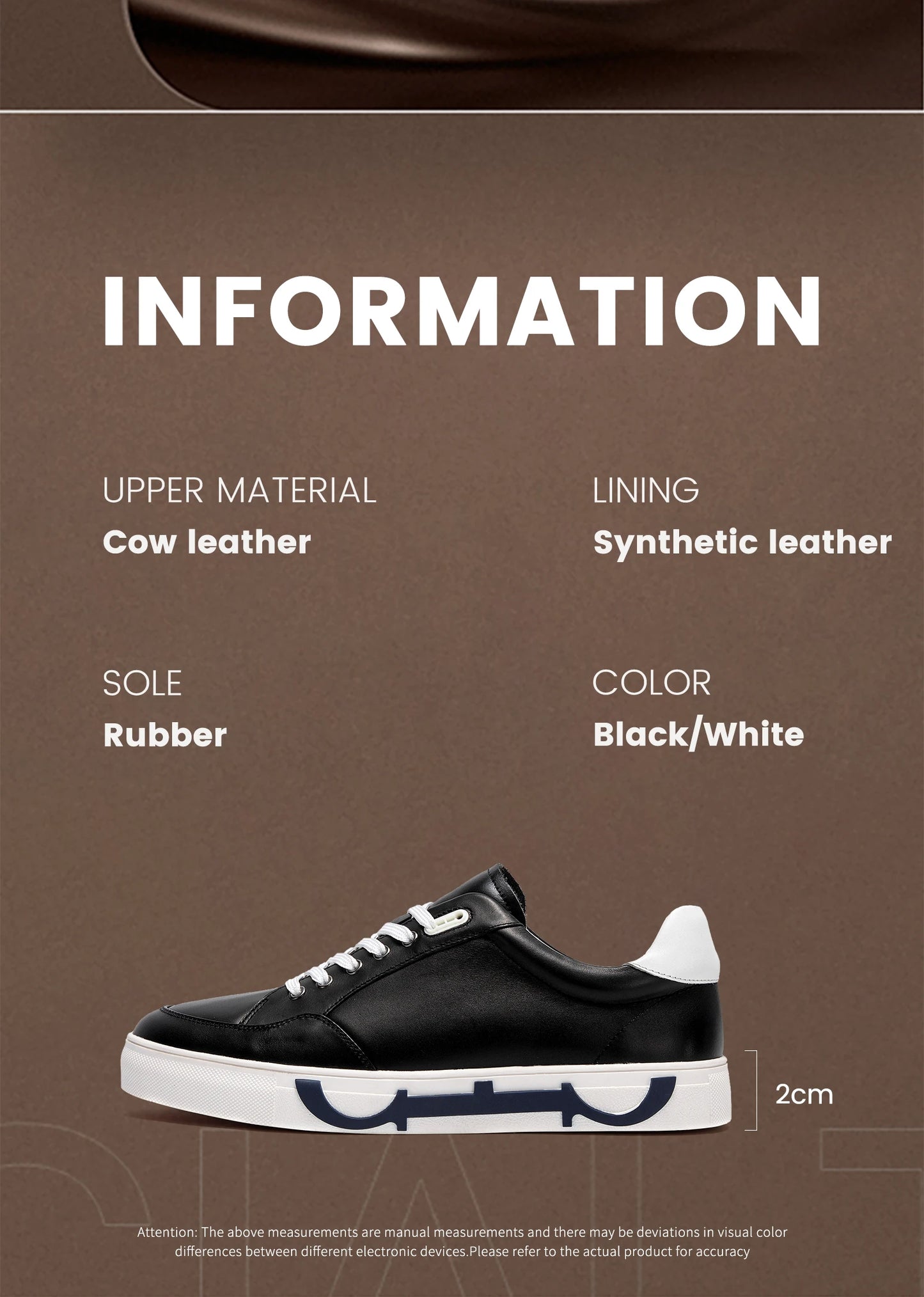 Men Casual Shoes Luxury Brand Leather Flat Shoes Black White Flat Breathable Massage Comfortable Casual Sneakers