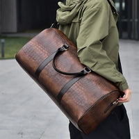 European and American Style Travel Bag Fashionable and Personalized Hand-held Shoulder Short Distance Outdoor Sports and Fitness