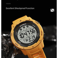 Upgrade Movement Digital Watches For Men Waterproof 50M SYNOKE 9813 Sports Watch Men Big screen Easy to Read reloj hombre