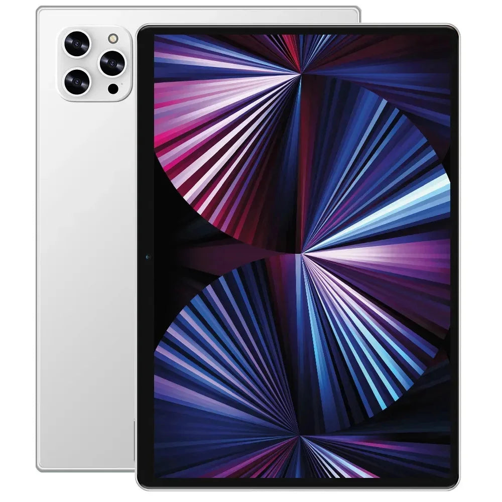 New 5G Pad Pro 10.1-Inch Android Tablet with 8GB RAM, 512GB ROM Octa core Support for calling,  Dual SIM card 8000mAh Battery