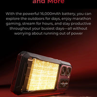 2025 NEW Oukitel WP300 Rugged Phone 6.78" FHD 120Hz Telephone Portable 36GB (12+24) GB+512GB 16000mAh Smartphone 5G Android 15