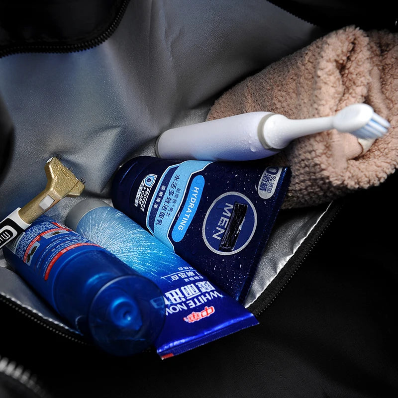 Extra Large Capacity Travel Duffel Bag - Lightweight, wet and dry separation, perfect for weekend getaways, fitness enthusiasts