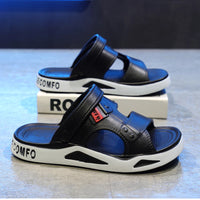 Summer Eva Sandals for Men Fashion Slippers Indoor Lightweight Soft Anti-slip Flats Men's Sandals Outdoor Beach Open-toe Sandals