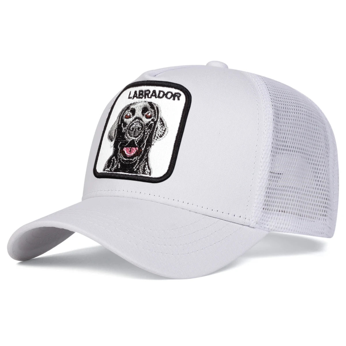 Unisex LABRADOR Dog Embroidery Baseball Net Caps Spring and Summer Outdoor Adjustable Casual Hats Sunscreen Hat Sports Cap