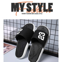 EVA Summer Men's Slippers Unisex Indoor Soft-Soled Anti-slip Sandals Outdoor Trendy Beach Holiday Sandal Shoes for Men Sandalias