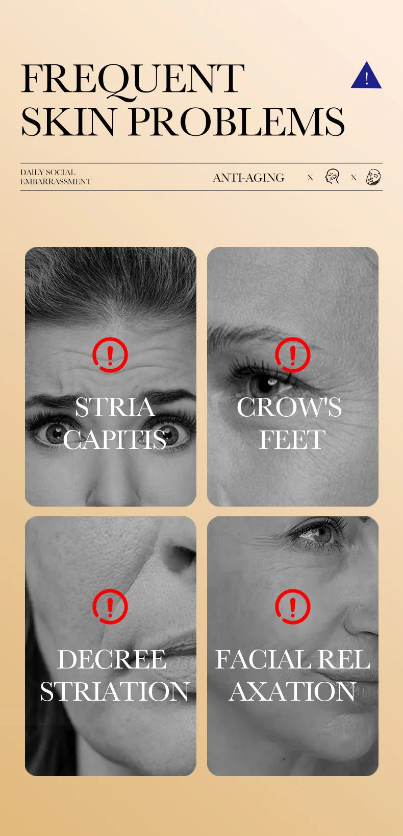 30pcs SADOER Collagen Anti-aging Face Mask Moisturizing Anti-Wrinkle Brightening skincare Sheet Facial Masks Skin Care