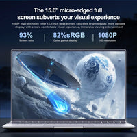 15.6"Laptop Intel Celeron N5095 notebook gamer 32GB RAM 2TB SSD Office Study PC Computer Windows 11 1920*1080 Resolution