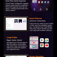 Blackview Active 5 [No EU Charger] 24(8+16)GB+128GB 8.68'' IPS Rugged Tablet 6600mAh Tablet Android 15 90Hz Doke AI 16MP+13MP NFC Fingerprint
