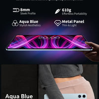 Teclast T60 Plus Tablet 12" 90Hz 2K Display Android 14 MTK G88 Octa-Core Max 16GB RAM 128GB ROM Widevine L1 4G LTE GPS 8000mAh