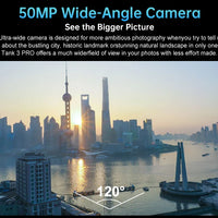 Unihertz Tank 3 Pro 8849 with 100 Lumens 120Hz Projector ,32GB/36GB RAM,512GB ROM,23800mAh 120W Fast Charger,5G,200MP Camera