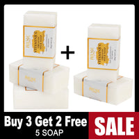 AILKE Vitamin C Skin Care Set, with Lightening Body Lotion, Even Skin Tone Face Cream, Whitening Serum, Brightening Soap