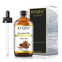 EUQEE 4 Fl Oz Essential Oils for Aromatherapy Humidifiers Aromatic Diffuser Making Scents Candle Handmade Soap Home Fragrance