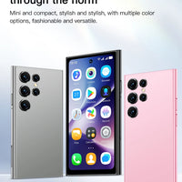 ONEMYTH S25 Pro 4.0" Mini Smartphone 2GB RAM 16GB ROM Android10.0 Face Recognition Unlock 2000mAh 3G Small Mobile Phone