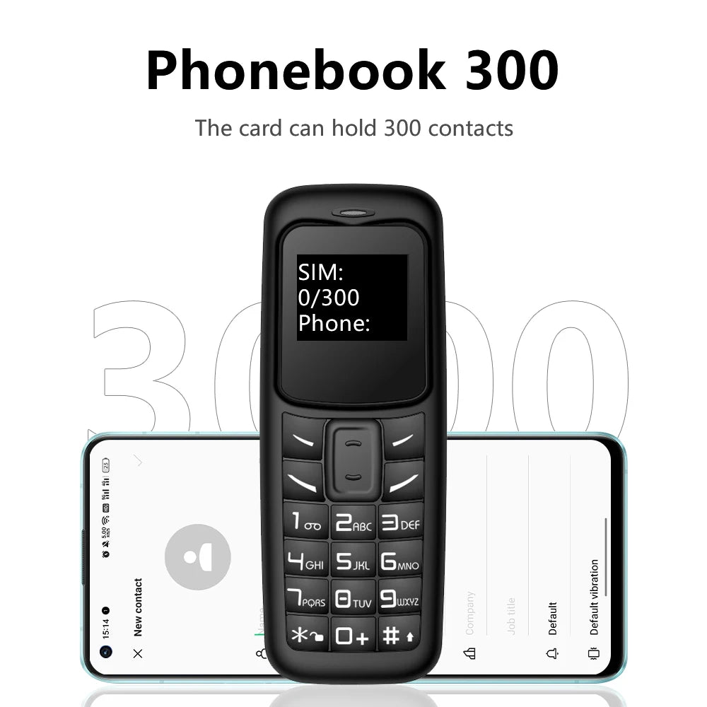 SERVO 2G Small Mobile Phone Bluetooth Dialer Magic Voice Blacklist Low Radiation Bluetooth Headset Mini Cellphone Multilingual