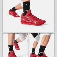 Li-Ning Men's WADE 808 5 ULTRA Professional Basketball Shoes SUPER BOOM Cushioning Wearable LiNing Sneakers Sport Shoes ABAV015