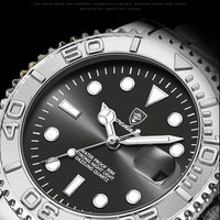 POEDAGAR Business Luxury Man Watch Luminous Waterproof Date Stainless Steel Men Watch High Quality Military Men's Quartz Watches