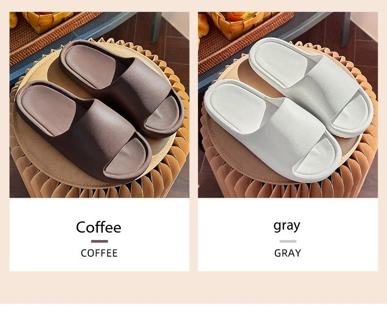 Fashion Men's Summer Ligtweight EVA Indoor Home Sandals Slippers Shoes Men Slippers Outdoor Students Women Comfortable Slides