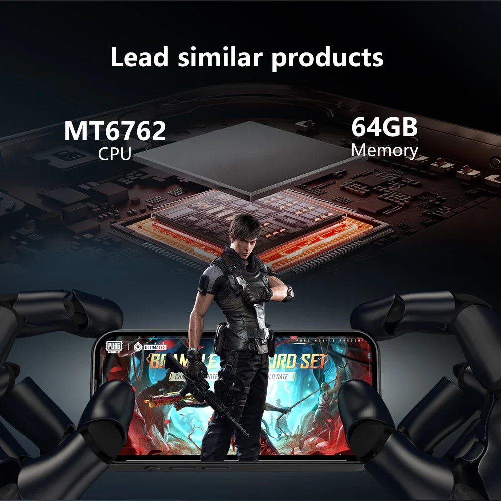 SOYES Q333 Mini Smartphone 4GB RAM 64GB ROM Android 12.0 Face Unlock 2000mAh 4G LTE Type-C OTG 3.58‘’ Screen Small Phone