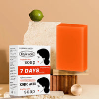 5Pack Kojic Acid Soap Rich in Lemon Kojic Acid for Rough Skin Vitamin C & Papaya Extract Included Dull Skin Improvement