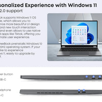 CHUWI FreeBook Laptop i3-1215U / N150 Processor 13.5" IPS Screen 2 In 1 Laptop Tablet PC 12GB RAM 512GB SSD Support Stylus