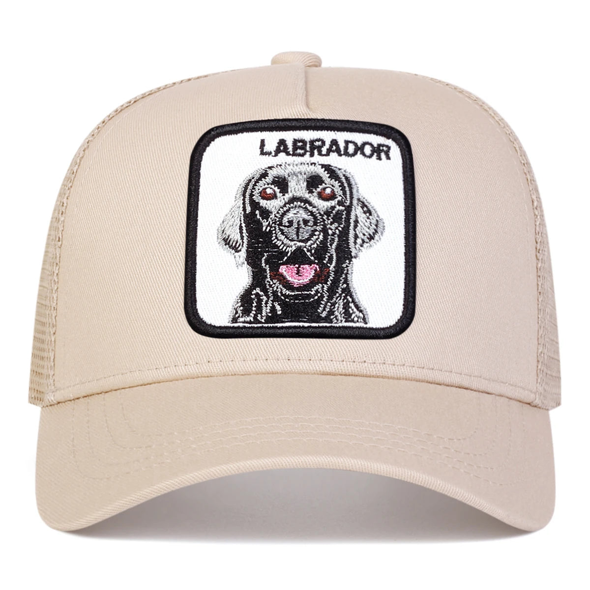 Unisex LABRADOR Dog Embroidery Baseball Net Caps Spring and Summer Outdoor Adjustable Casual Hats Sunscreen Hat Sports Cap