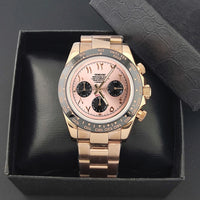 39.3mm VK63 Men's watch Arabian Dial customized Men's watch Luxury Quartz watch man VK63 Sport Chronograph Sapphire Glass watch