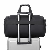 Sports Gym Bag, Large Capacity Handbag,Portable Travel Duffel Bag, Multi-compartment with Shoes Storage,Perfect for Vacation,Gym