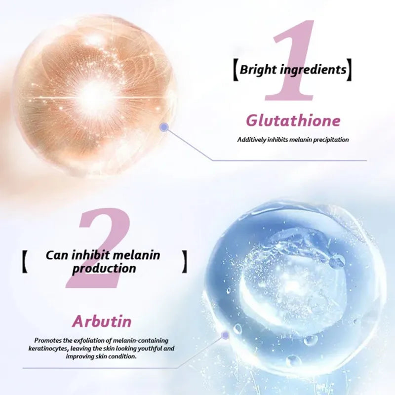 Alpha Arbutin Serum AHA 30%+ BHA 2%  Keeps Face Smooth Brightening Moisturizing Improving Dullness Dark Skin Beauty Care Cream