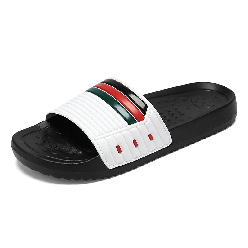 Summer Men's Trend Slides Man Shoes Non-slip Casual Slippers Indoor Outdoor EVA Sandals Beach Garden Sandals Big Size46 47 48
