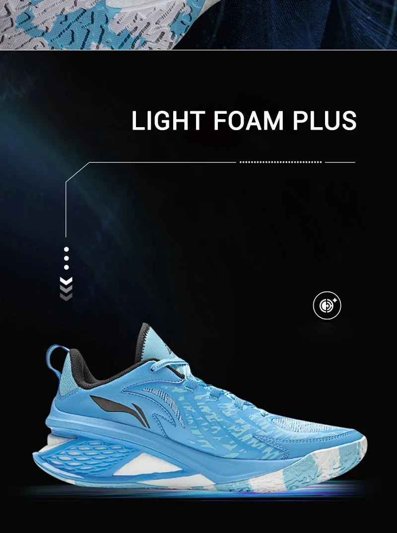 Li-Ning Men's POWER XI Professional Basketball Shoes BOOM Cushion LIGHT FOAM PLUS LiNing Competition Sneakers ABAU055