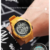 Upgrade Movement Digital Watches For Men Waterproof 50M SYNOKE 9813 Sports Watch Men Big screen Easy to Read reloj hombre