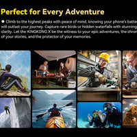 CUBOT KINGKONG X, Rugged Smartphone 5G, 32GB RAM(16GB+16GB), 256/512GB ROM, 10200mAh, 6.583-Inch 120Hz Screen, NFC,WiFi 6, 100MP