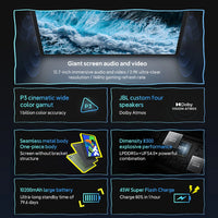 Global ROM Lenovo Xiaoxin Pad Pro 2025 Tablet Lenovo Xiaoxin Pad Pro 12.7 inches 144Hz Display MTK Dimensity 8300 10200mAh