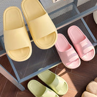 Fashion Men's Summer Ligtweight EVA Indoor Home Sandals Slippers Shoes Men Slippers Outdoor Students Women Comfortable Slides