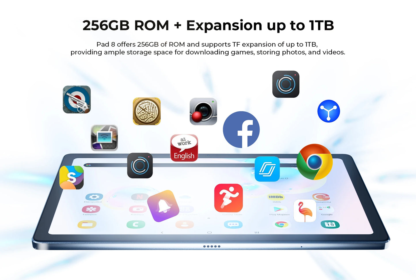 [Clearance Sale] HOTWAV Pad 8 Tablet 10.4'' 2K Large Display 7.7mm Pad 8GB 256GB 7500mAh Massive Battery Android 13 Tablet PC