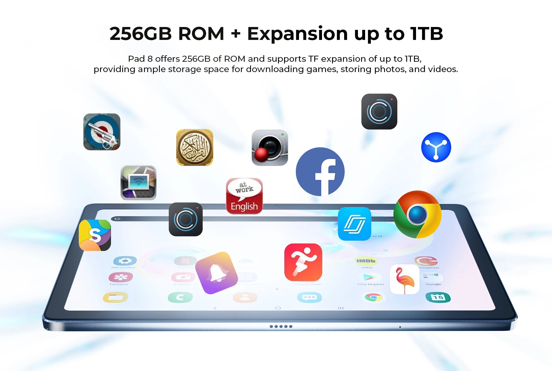 [Clearance Sale] HOTWAV Pad 8 Tablet 10.4'' 2K Large Display 7.7mm Pad 8GB 256GB 7500mAh Massive Battery Android 13 Tablet PC