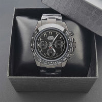 39.3mm VK63 Men's watch Arabian Dial customized Men's watch Luxury Quartz watch man VK63 Sport Chronograph Sapphire Glass watch