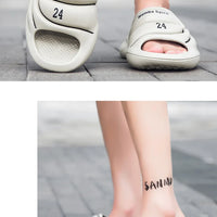 Slippers for men in summer  trendy for outdoor sports  dual purpose anti slip and odor resistant sandals basketball Slippers