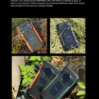 Cubot Kingkong Ace 2, Ultra-Thin and Robust Smartphone with Android 14, 16 Gb Ram (6 Gb + 10 Gb Expandable), 128 Gb Rom, 6.56 Inch and 90 Hz Screen, Nfc, 5100 Mah Battery, 4g Cell Phone