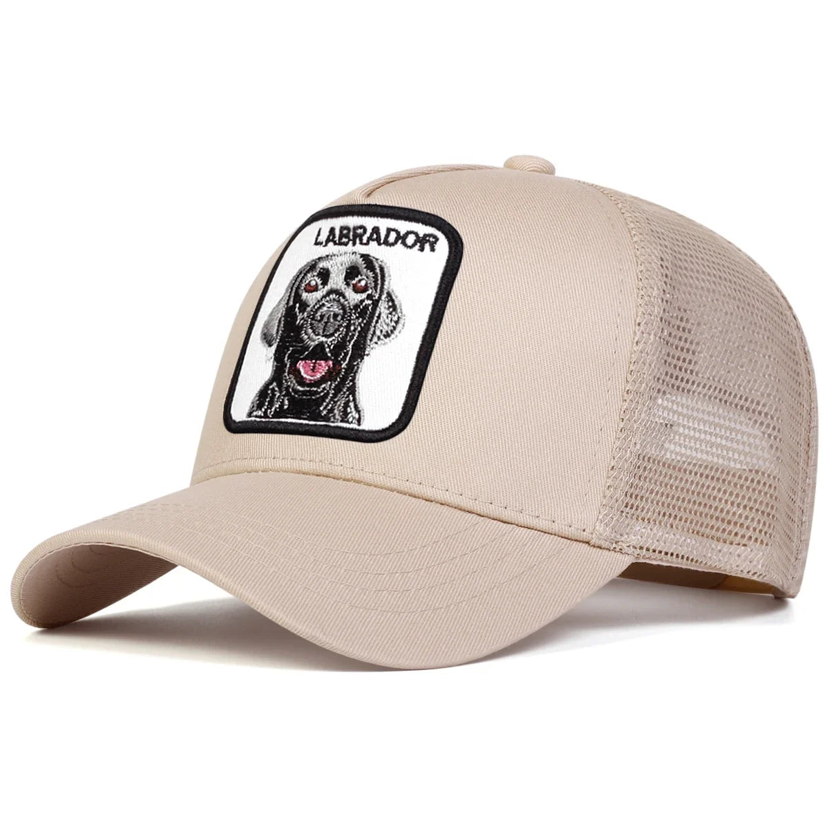 Unisex LABRADOR Dog Embroidery Baseball Net Caps Spring and Summer Outdoor Adjustable Casual Hats Sunscreen Hat Sports Cap
