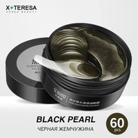 24K Gold Eye Patches Korean Collagen Firming Tender Eye Care Hydrogel Relax Seaweed Green Eyes Mask Moisturizing Hydrating