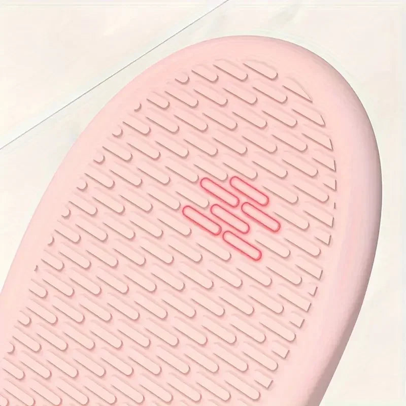 2024 New Foldable EVA House Slippers Portable Hotel Travel Slipper Bathroom Non-Slip Slides Home Indoor Flat Shoes for Men Womem