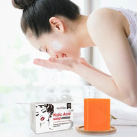 1/2PCs Kojic Acid Soap Body Facial Deep Cleaning Acne Blackhead Dark Spot Remover Soap Bars Oil Control Skin Brightening Soap