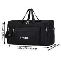Women Men Nylon Travel Duffel Bag Carry On Luggage Bag Men Tote Large Capacity Weekender Gym Sport Holdall Overnight Bag Pouches